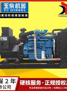 150kw发机组广西510千瓦柴油150kw玉发电机组备用无电刷发电机380