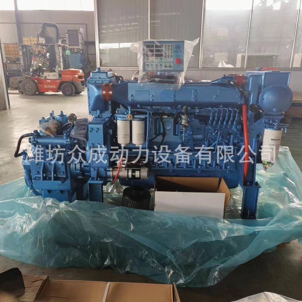 190马力船用柴ABD-190M油机190力船马机带齿船轮箱140千瓦用柴油