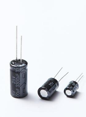 液晶源用电电态容直插式电解电容10*17-10V2200固UF铝OTB电解电容