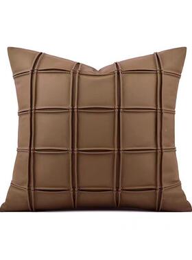 抱轻奢简约现代枕BMA沙发客靠方枕样板厅间酒店抱枕垫靠包腰枕