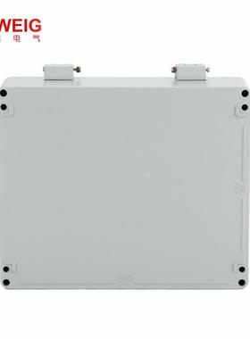 280*230*11翻盖合页防水盒电源分线盒按控制钮HPJ0箱端子接带线盒