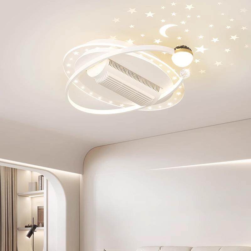 2厅水025新款客无叶风扇灯现代53784简约中山晶扇灯风具大全卧室