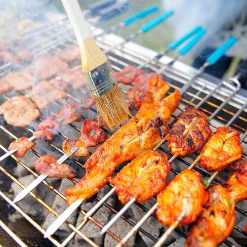 大号bbq烧炉户外03基础版便烤炉式折叠烧烤碳烤炉加厚不携锈钢碳