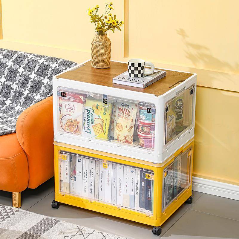 WS363-36家用折叠纳箱大容量服杂物整滑理箱五衣开收门轮提手搬家