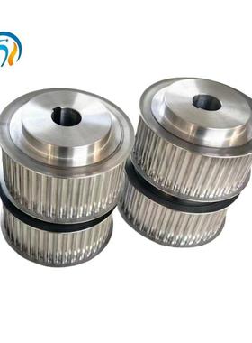 电机同步轮带225铝合5M8MLHL带轮锥X套同金步轮