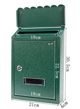 欧HC-313式田园墙信箱室外带锁创见诉投建议箱意总经理小邮箱挂防