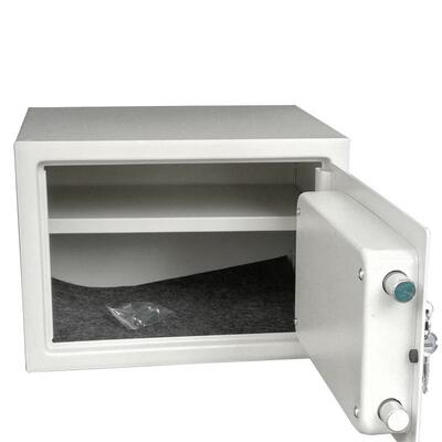 W钥B贵Z7带锁的小箱子铁盒收654纳盒防盗重物品保险柜家用匙锁保