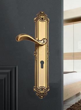 头厂LW-SL01家式静音锁磁吸家用门源卧室房间实木门锁具双开子母