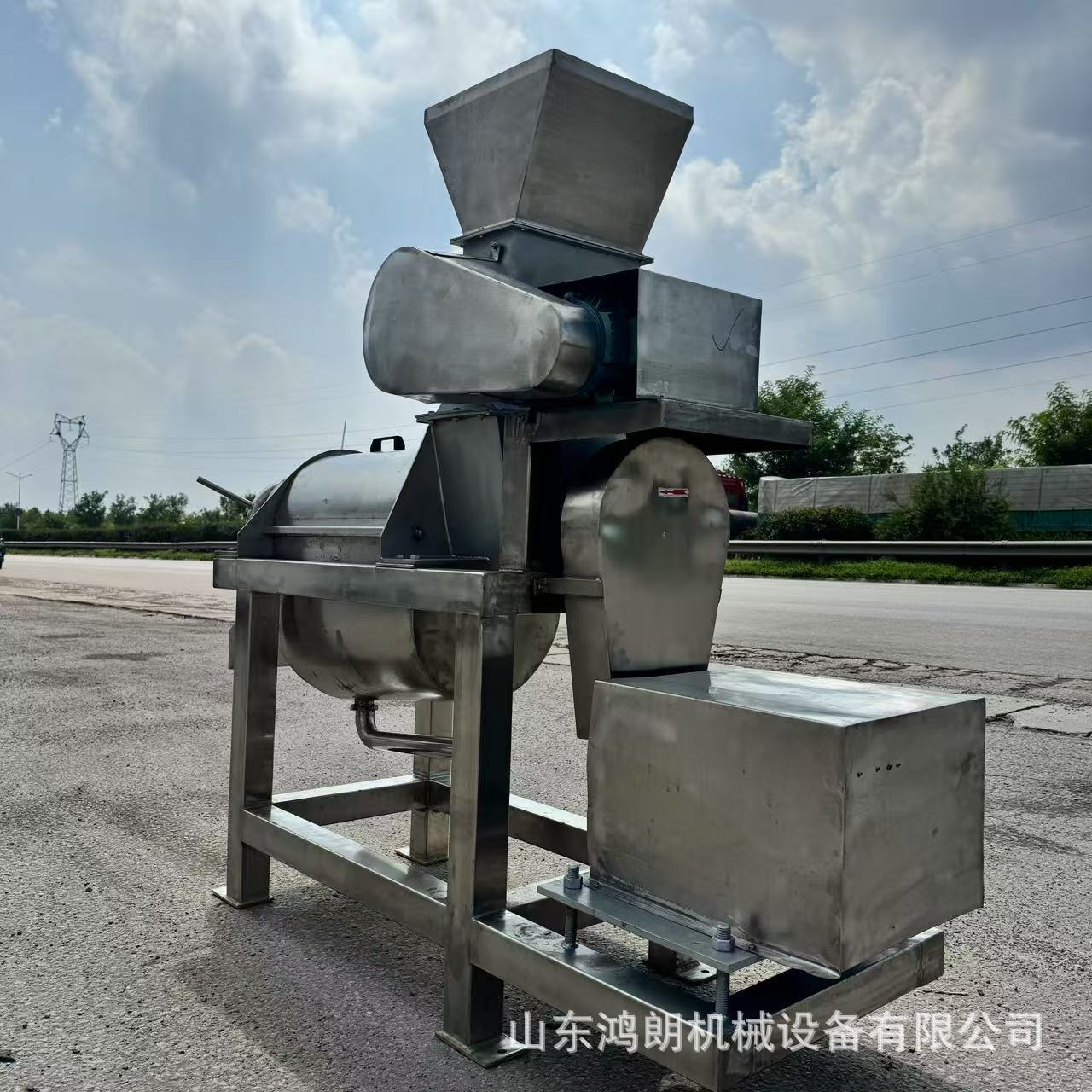 不锈钢蔬菜柠檬挤压脱汁机