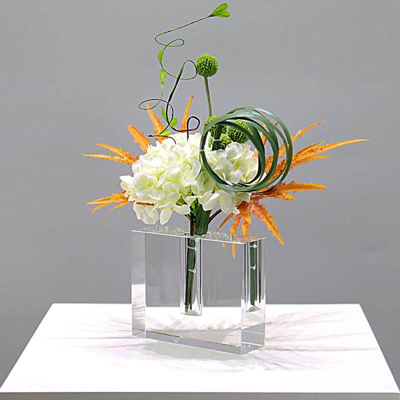 代简约几现样何水晶花瓶摆轻件奢插花器SY053花艺餐桌玄关饰品板,饰品/流行首饰/时尚饰品新,摆件,淘宝优惠券,粉丝福利购,淘宝优惠卷