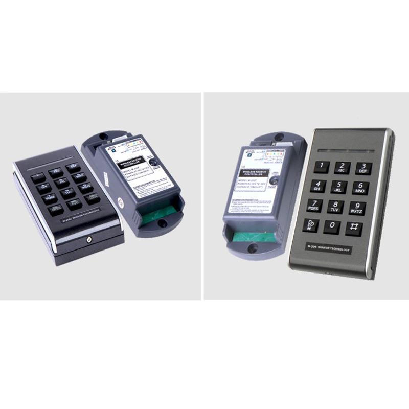 无线门禁体机M-206H自动门控制器能免布读卡密码一智键盘M-2线06H