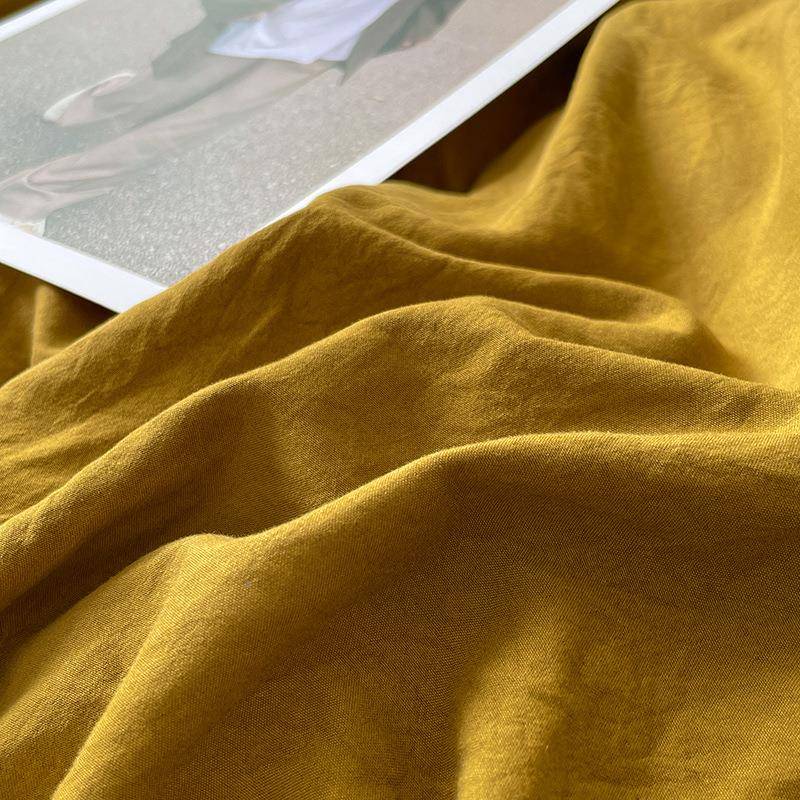 日式柔单被套超水洗棉四件套15m纯色床F97ST79M笠款单人床宿.舍床