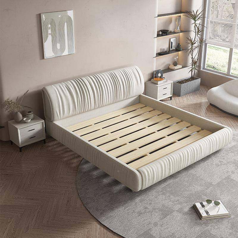 油风科技布现代简约奶床婚OHH主卧大床1.8米意式轻奢布艺床床双人,鲜花速递/花卉仿真/绿植园艺,其它园艺用品,淘宝优惠券,粉丝福利购,淘宝优惠卷