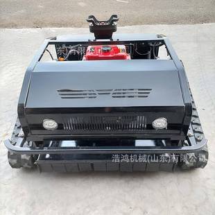 控履带果割式 园除草机河堤草坪剪草机遥割草机 汽TIN油草机新款