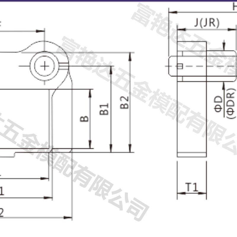 五金模架BRe滚动模架铸钢冷冲后侧模架模座其他机械60*60-210*210