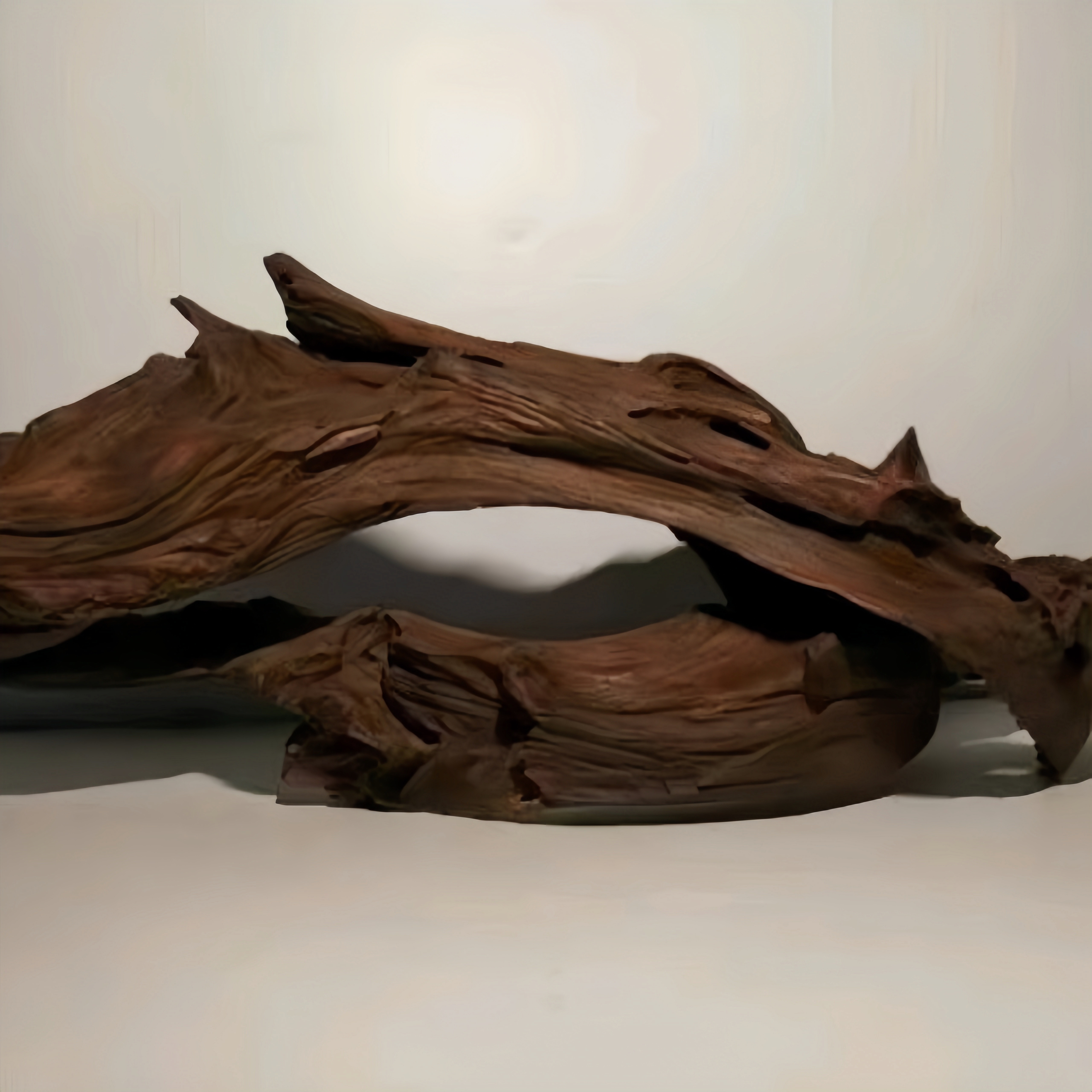 枯木摆件一物一图木底座木架