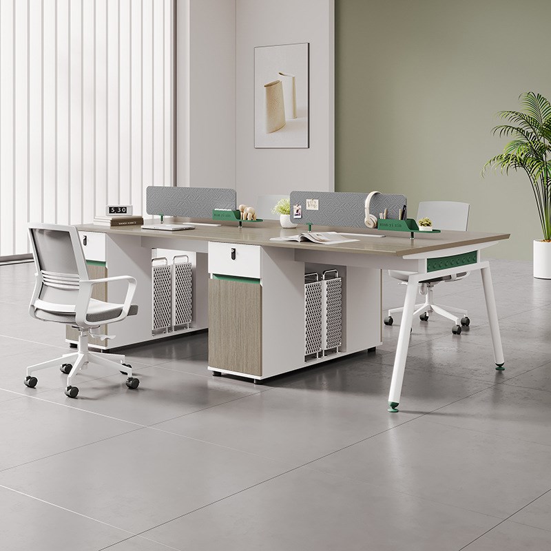 职员办公桌椅组合屏风现代简约办公室员工组合工位电脑桌卡座桌子