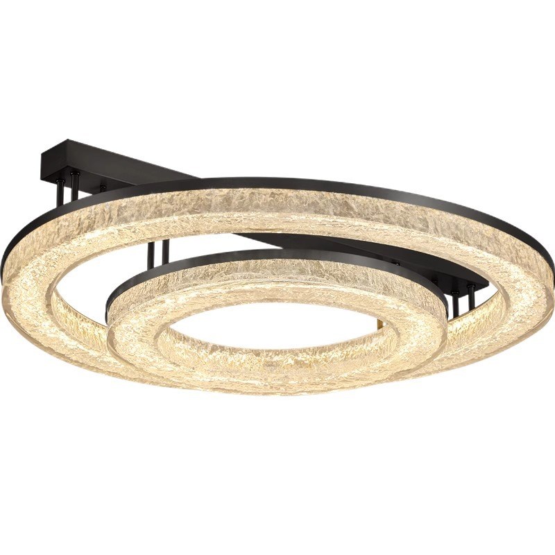 意式极简客厅灯高端设计师2024新款主卧室吸顶灯现代简约树脂吊灯