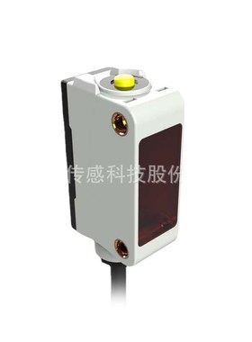 兰宝光电传感器PSE-TM5小方形光电5m红色点光源M8对射型光电开关