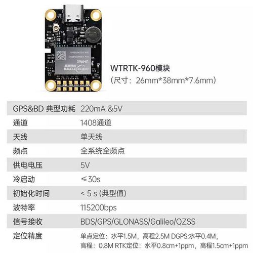 全星全频段RTK gnss模块um982高精度厘米级差分相对定位定向um960