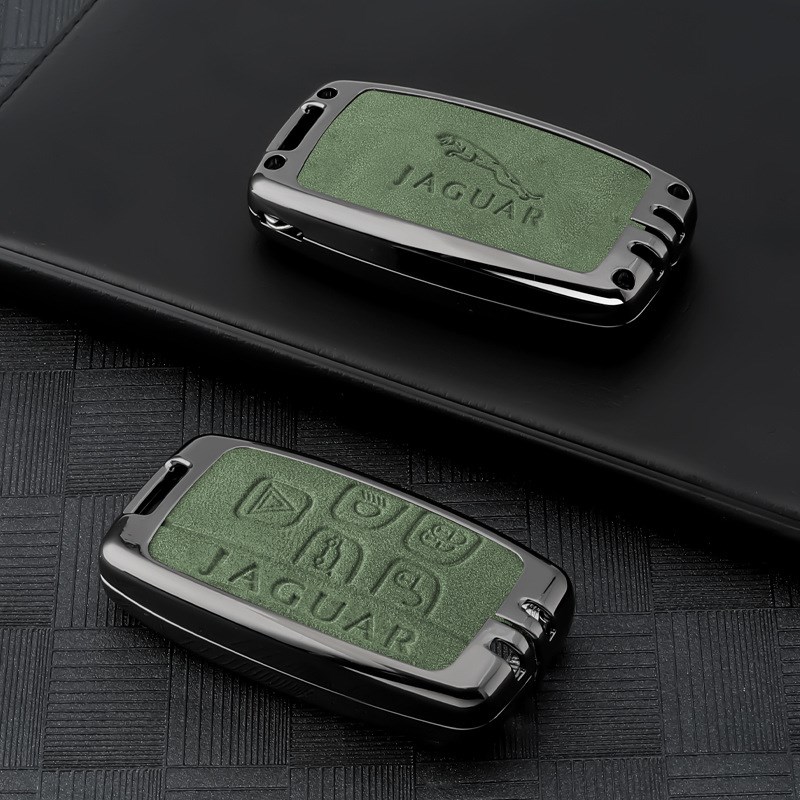 适用捷豹钥匙套xel车xfl车内用品fpace改装xf壳xe扣个性全包保护