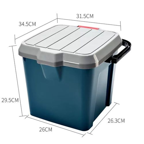 户外方形可坐钓鱼桶手提水桶带盖桶凳车载洗车储物桶活鱼桶钓鱼箱