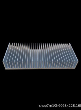 工业密齿散热器26260 散热片 插片散热器 变频器散热器定 制