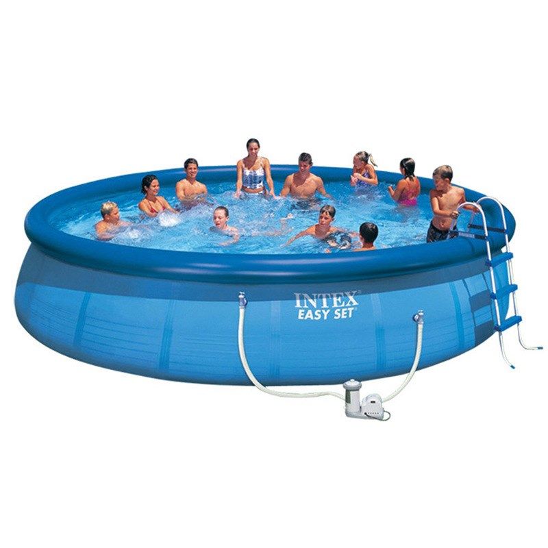 INTEX26168 碟形游泳池 戏水池 家庭儿童戏水池457*122CM泳池