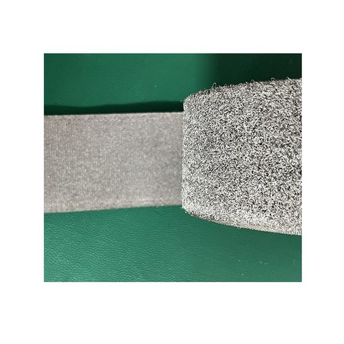 导电魔术贴ESD导电绑带防静电魔术贴镀银尼龙粘扣银纤维低电阻