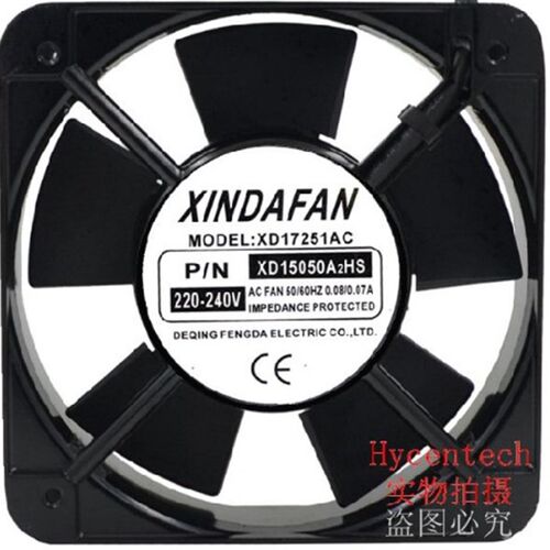 全新XINDAFAN XD17251AC XD15050A1/A2HS/HB 220V 15cm散热风扇
