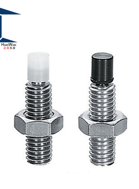 TDA66不锈钢带聚缩醛止动螺栓 调整块直杆型SPUS4-10/15/20/25/30
