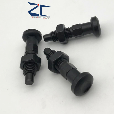 细牙螺纹型旋钮柱塞PXAS10 12 16 PXKS复位型分度销 弹簧分度销