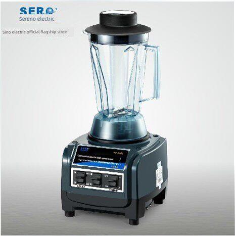赛诺冰沙机Sj-S253商用奶茶店果汁碎冰刨冰家用烹饪混合冰沙机