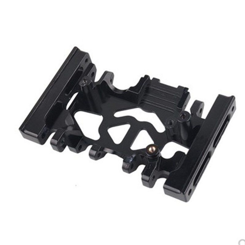 TRAXXAS TRA-4 攀爬车铝合金中波箱底板 底盘升级件TRX4波箱底座图片