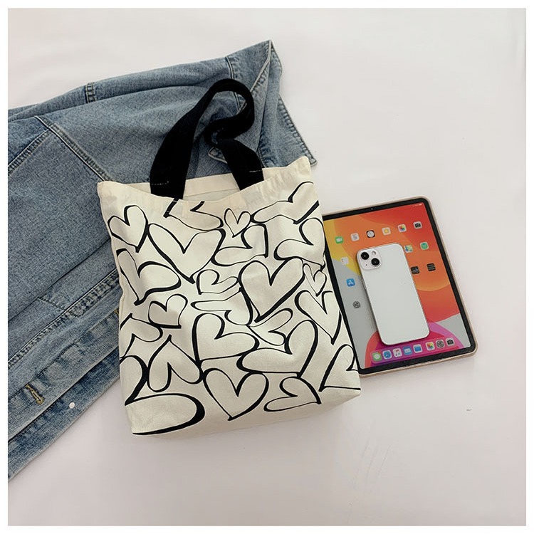 帆布包大容量单肩学生手提袋