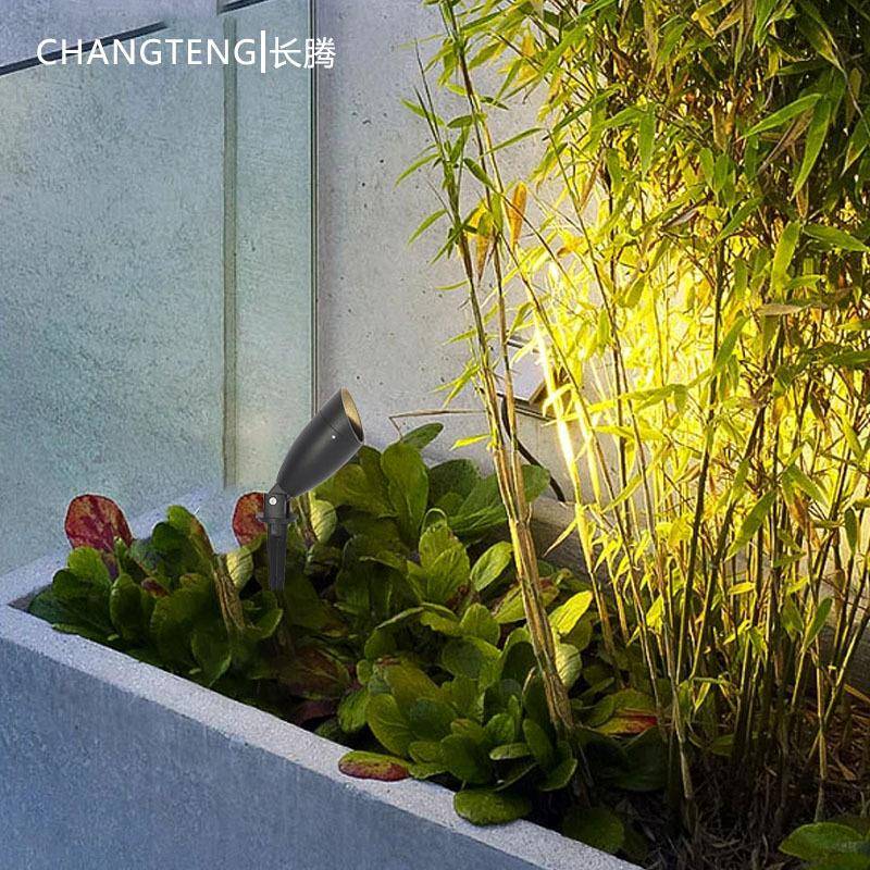 外照树灯户水简约招牌照墙院灯公园景CT067-1区街道庭地插景观投