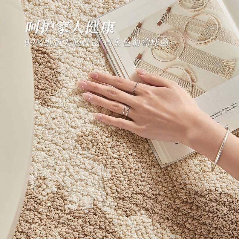 异形不规无品牌/则客厅地毯防水防现代约休风闲沙污发毯简衣帽间