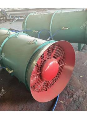 轴流局部5通风机无级调速FQ№3.5矿压用气动入式轴流部RZT通局风