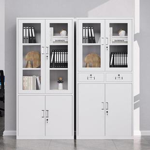 文件铁资料柜办柜公室皮钢制带锁储物柜一四见详情门铁皮柜件起批