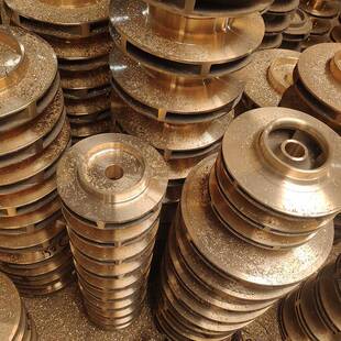 铜叶轮种规各格叶轮ROM铜增叶子旋涡泵自吸泵自动泵叶压轮