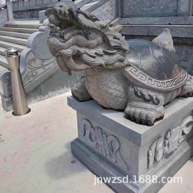 曲阳石雕龟制钱作庭院石多少林石园头乌龟图1999龟片大全