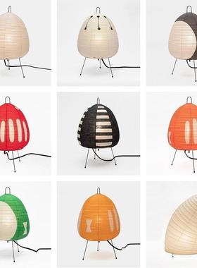 日式野地口落地灯客厅网38554红民卧宿书房客厅室设勇计师立式纸