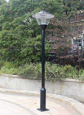 2.6米3米中杆庭灯中式院传统203607灯座宽压庭电院灯LEED气泡光源