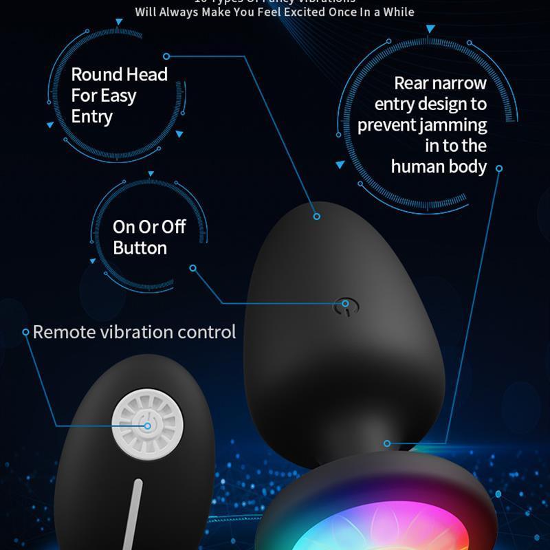 Anus Backyard Beads Anal Balls Long Anal Plug With Vibrating