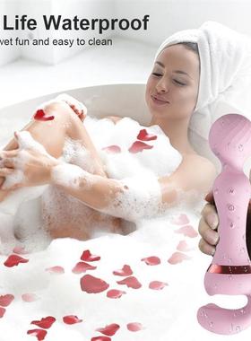 Rechargeable Dildo Rabbit Vibrator Dual Vibration G Spot Vag
