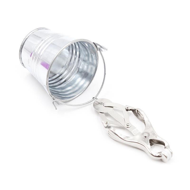 Sexy Nipple Clamps with Collar for Couples BDSM Chain Labia