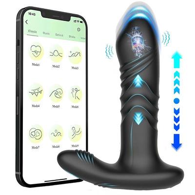 App Control Plug Anal Vibrator Thursting Prostate Massager T