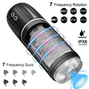 Male Masturbation Cup Automatic Rotation Sucking Sex Machine
