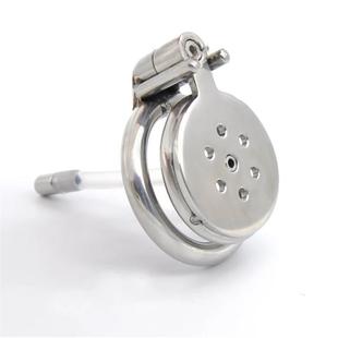 Stainless Steel Male Cock Penis Trumpet Cage Chastity Device