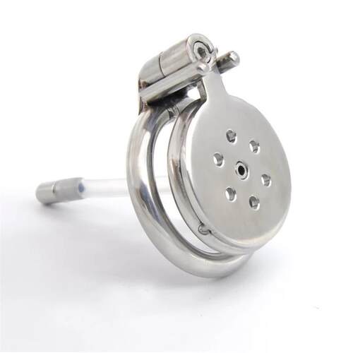 Stainless Steel Male Cock Penis Trumpet Cage Chastity Device